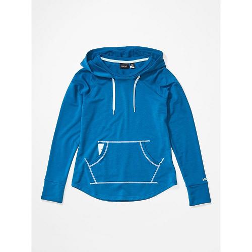 Marmot La Linea Clothes - Womens Hoodies Dark Blue CA2193754 Canada